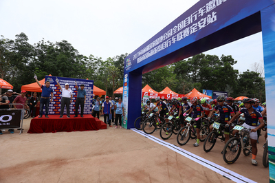 2017海南国际旅游岛自行车联赛定安站火热开战