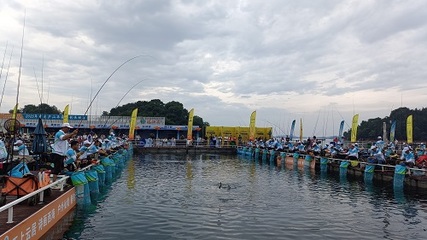 庐山西海:三大国赛开启垂钓盛宴