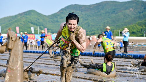 800人一起玩泥巴是什么体验 2024年中国滩涂户外运动挑战赛在象山举行