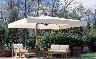 户外休闲遮阳伞效果图欣赏